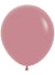 Image of Fashion Rosewood Pink 6 Pack 45cm Latex Balloons 