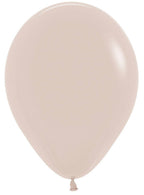 Image of Fashion White Sand Single 30cm Latex Balloon