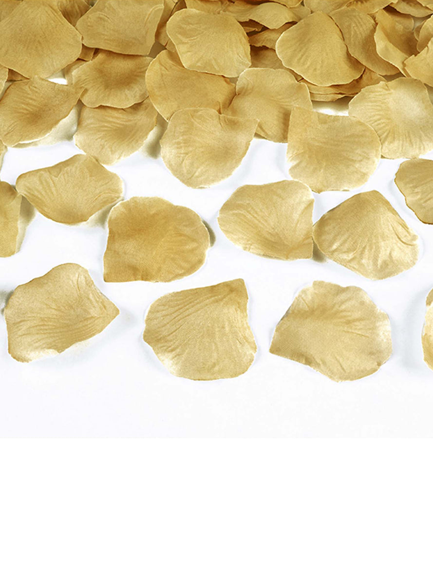 Faux Gold Rose Petals 100 Piece Bag - Main Image