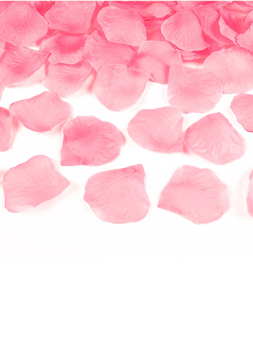 Faux Light Pink Rose Petals 100 Piece Bag - Main Image