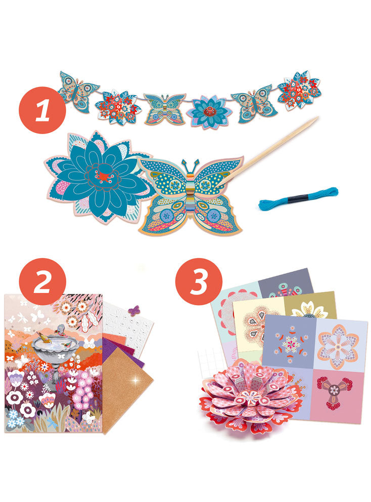 Flower Garden Craft Box - Contents Image 1