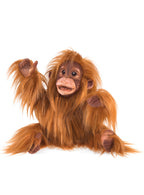 Fluffy Baby Orangutan Puppet - Main Image