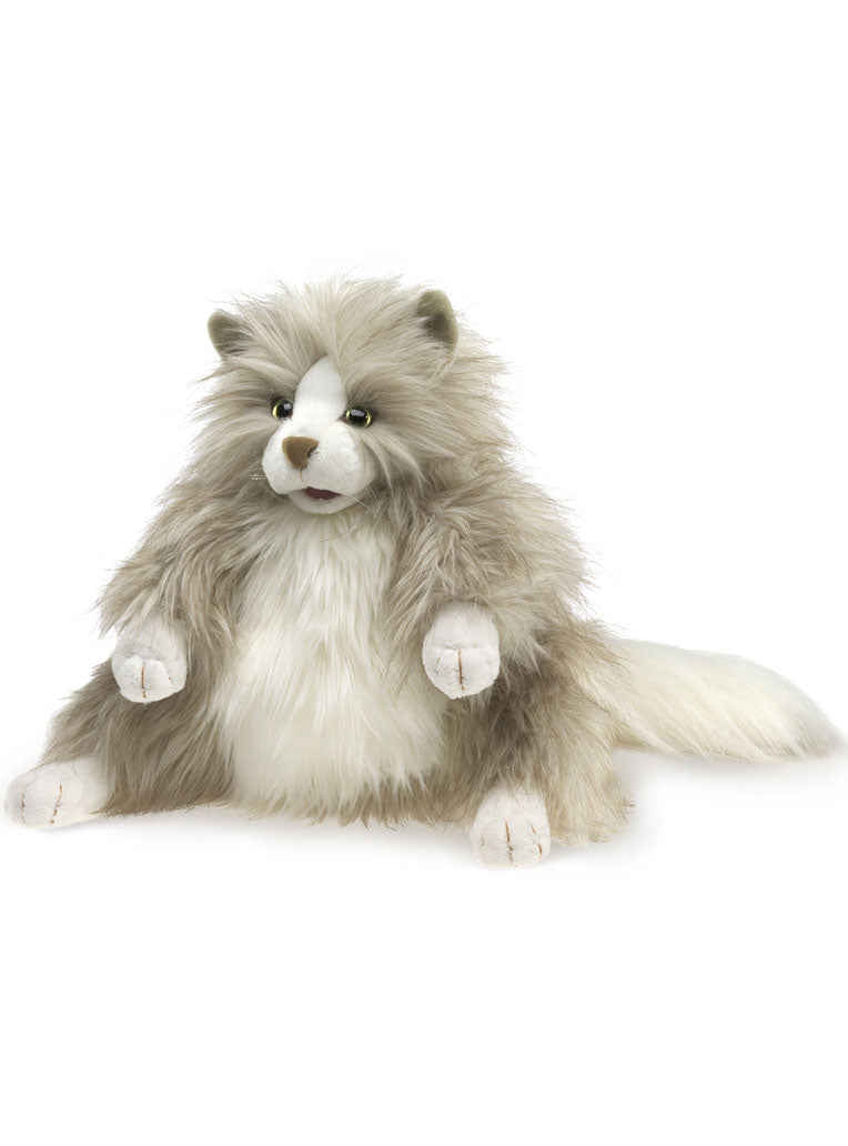 Fluffy Cat Puppet - Main Image