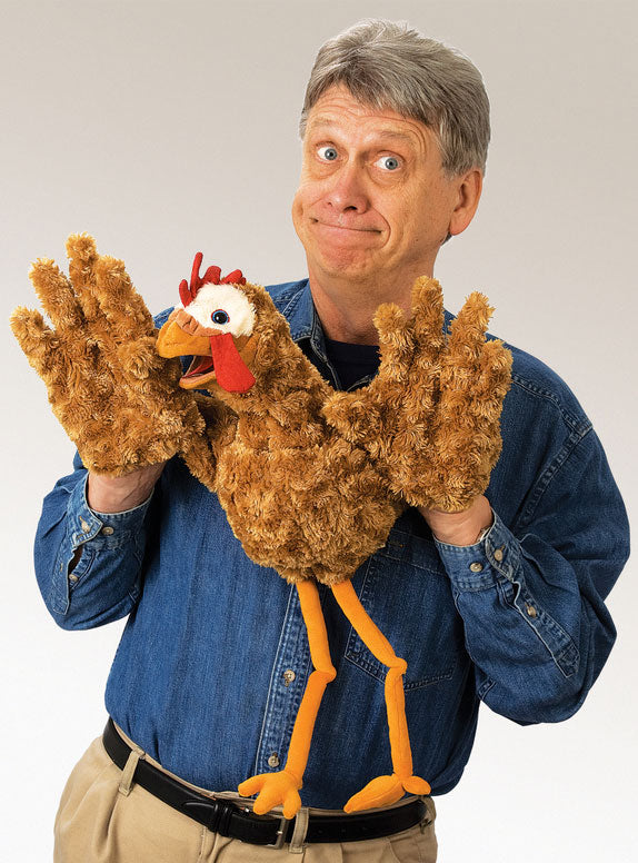 Fluffy Chicken Puppet - Alternate Image 3
