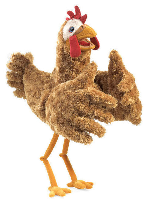Fluffy Chicken Puppet - Main Image