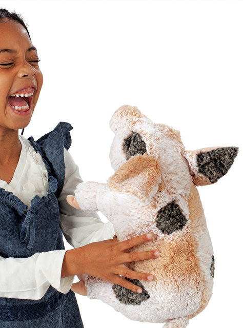 Fluffy Pig Hand Puppet - Alternate Image 2