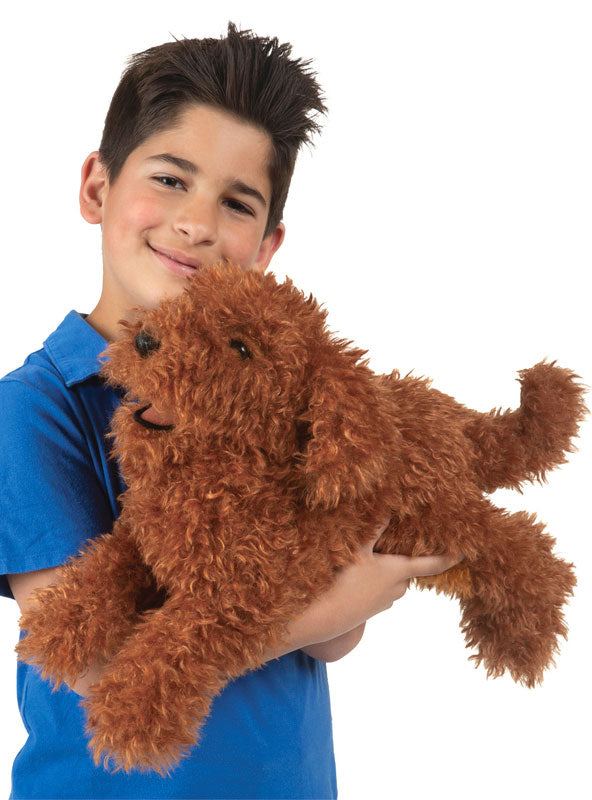 Fluffy Poodle Puppy Puppet - Alternate Image 4