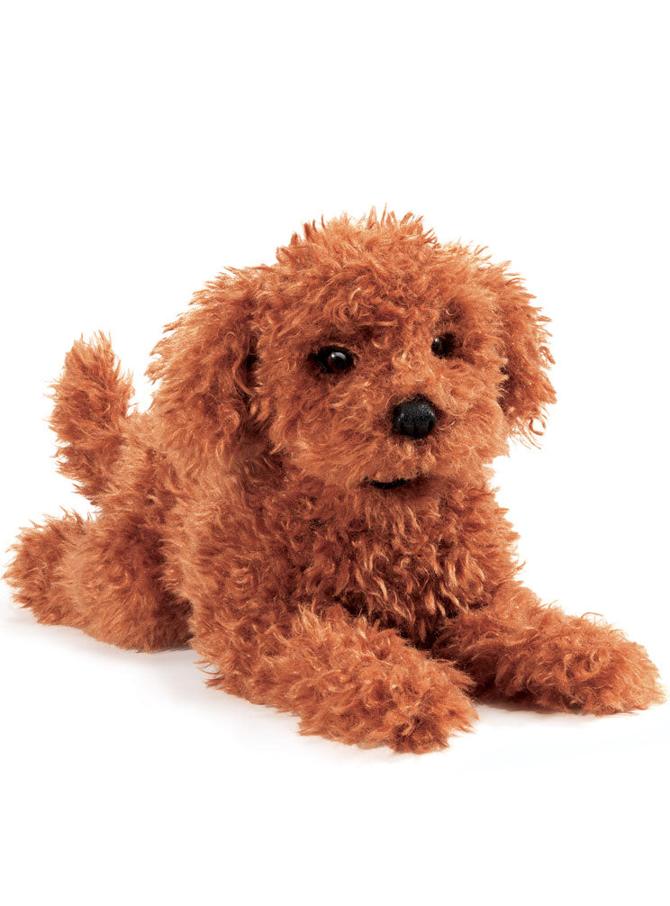 Fluffy Poodle Puppy Puppet - Main Image