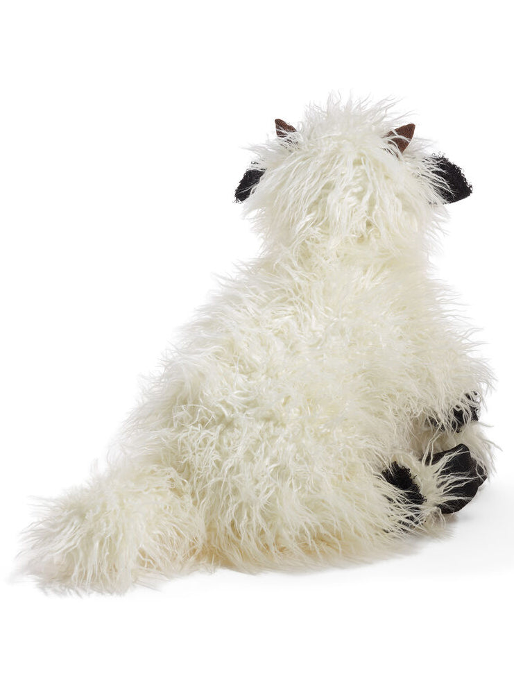 Fluffy Valais Blacknose Sheep Hand Puppet - Back Image