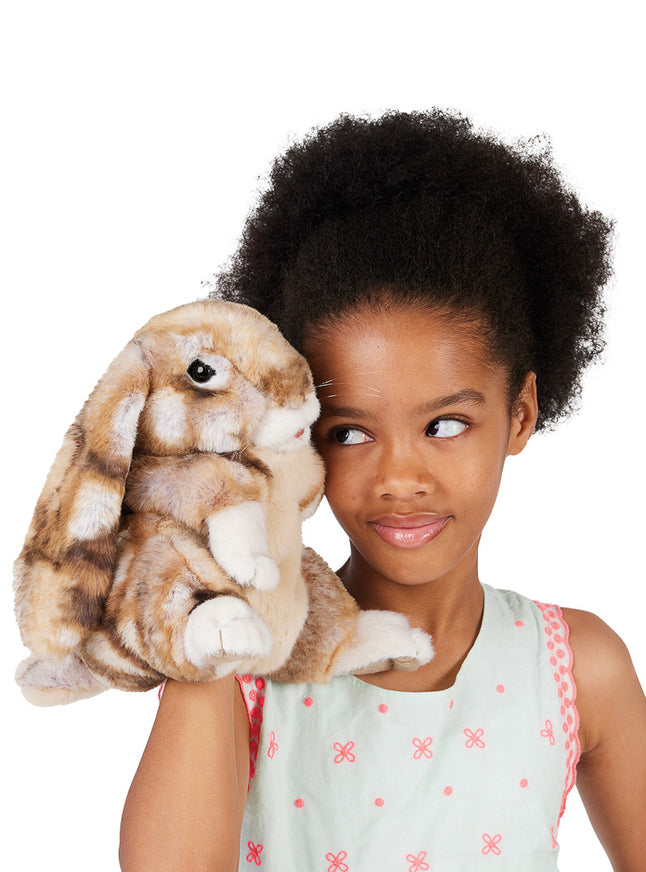 Fluffy Weighted Bunny Rabbit Pupper - Main Image