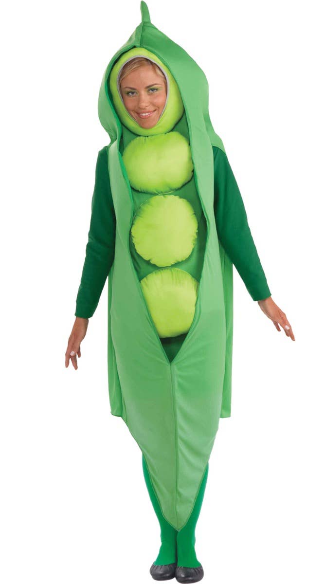 Adult's Green Peas in a Pod Funny Fancy Dress Costume