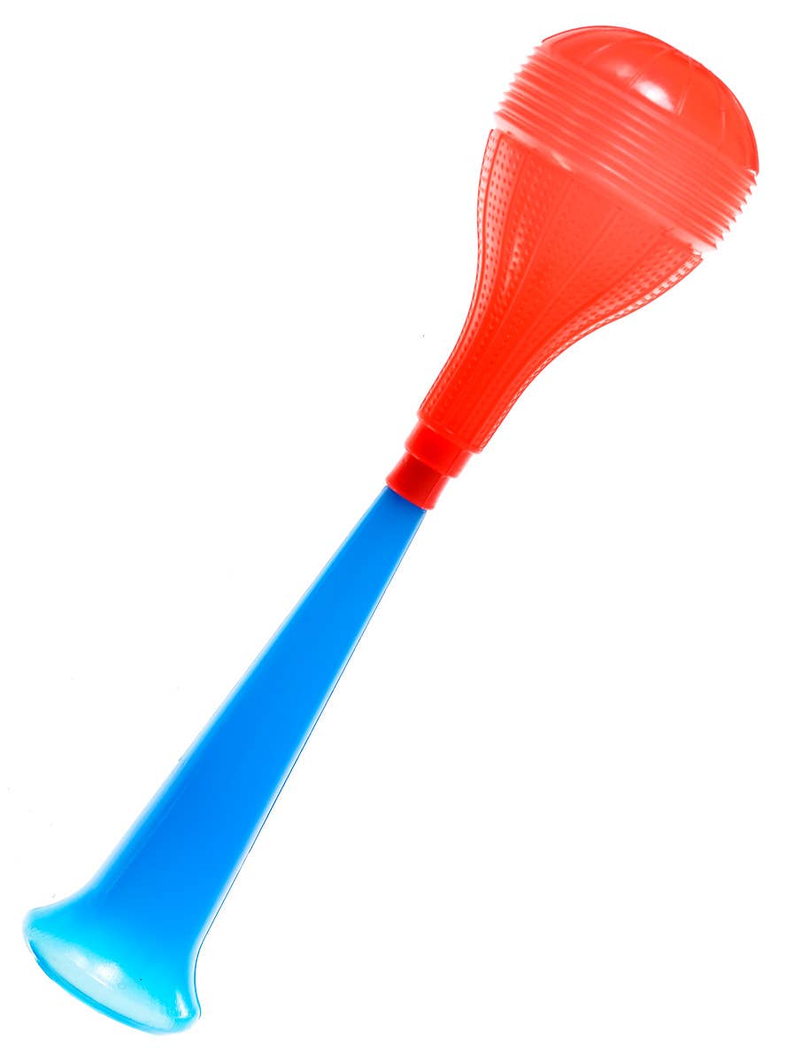 Blue and Red Honking Clown Horn Accessory