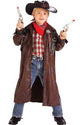 Cowboy Boy's Wild West American Costume Front View