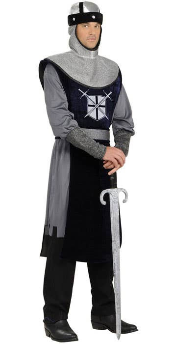 Medieval Men's Knight of the Round Table Costume - Main Image