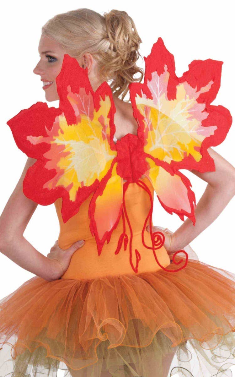 Image of Autumn Leaf Womens Fairy Costume Wings