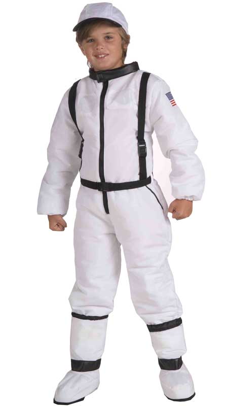 Kid's Space Explorer Astronaut  Costume Front View