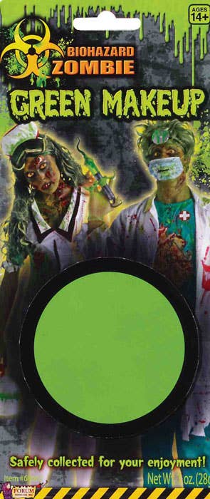 Biohazard Green Face and Body Paint  Costume Makeup