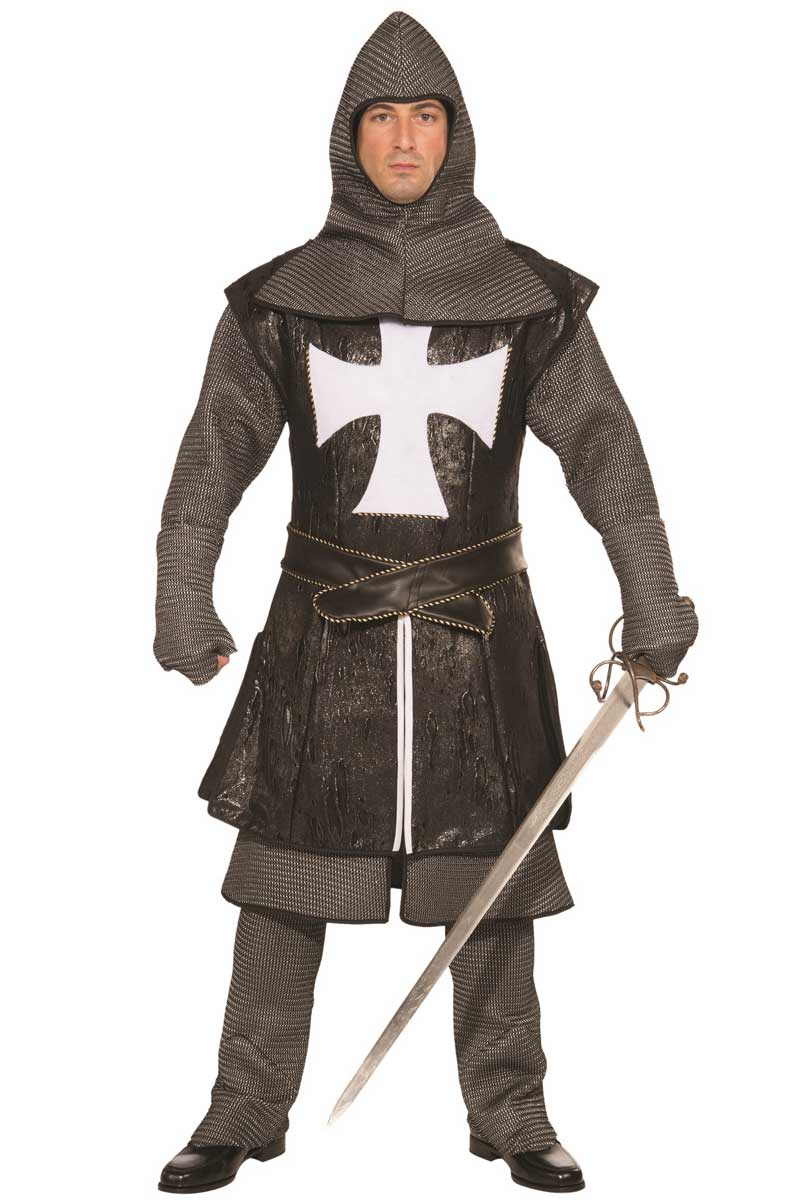 Deluxe Knight Costume Black