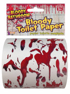 Bloody Toilet Paper Decoration