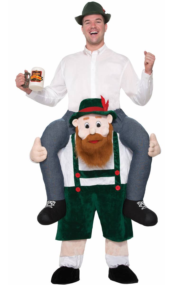 Beer Buddy Oktoberfest Men's Piggyback Costume