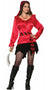 Red Pirate Blouse - Front