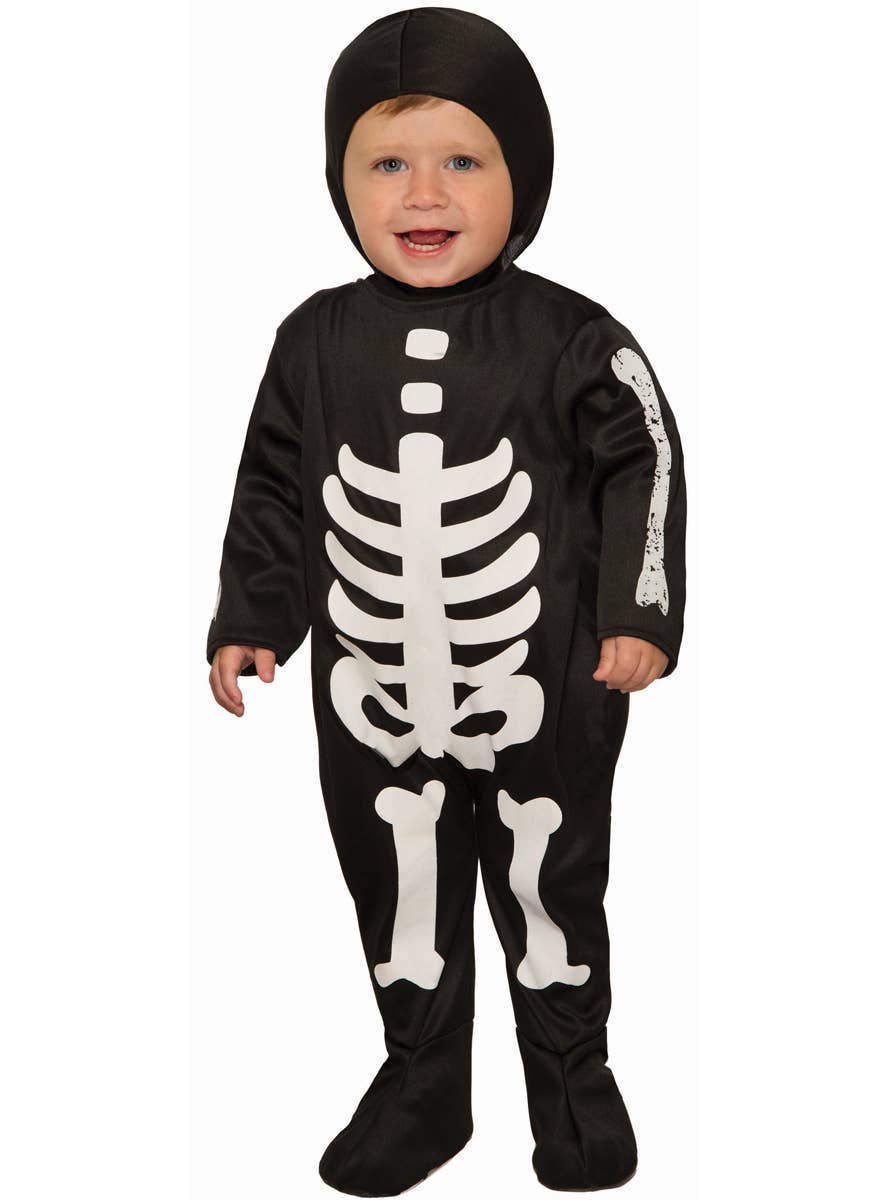 Infant and Toddler Skeleton Halloween Fancy Dress Costume