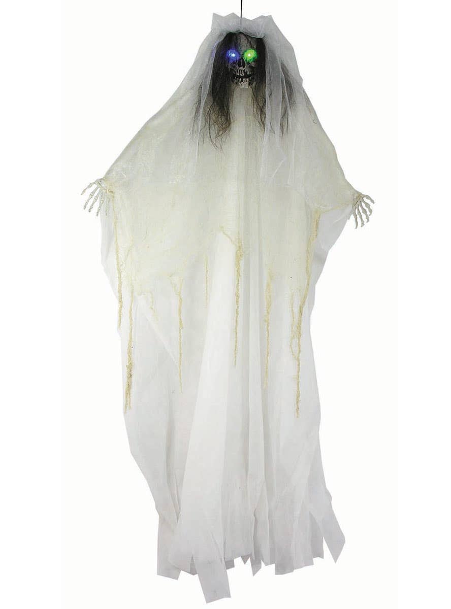 Skeleton Bride Hanging Prop with Light Up Eyes - Main Image 