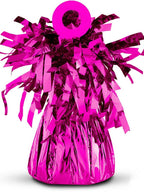 Image of Foil 170 Gram Metallic Bright Pink Balloon Weight