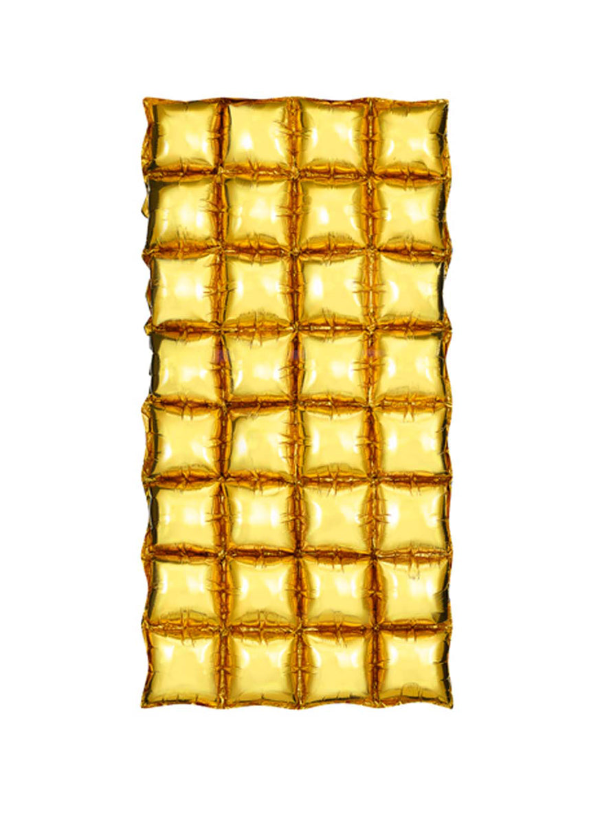 Foil Balloon Curtain 110cm Gold Party Backdrop - Main Image