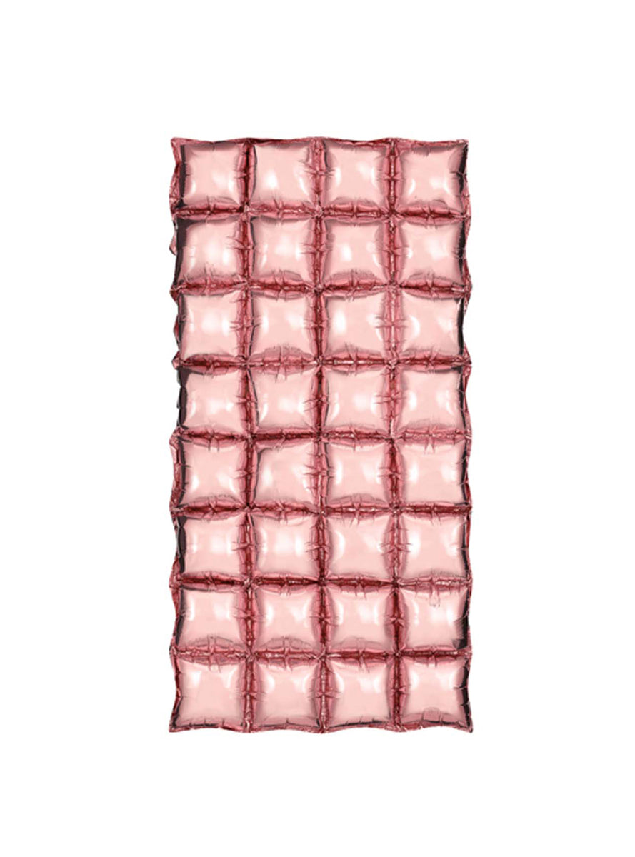 Foil Balloon Curtain 110cm Rose Gold Party Backdrop - Main Image