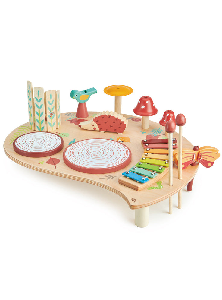 Forest Musical Table Childrens Wooden Toy Set - Alternate Image