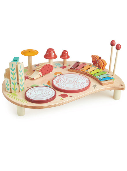 Forest Musical Table Childrens Wooden Toy Set - Main Image