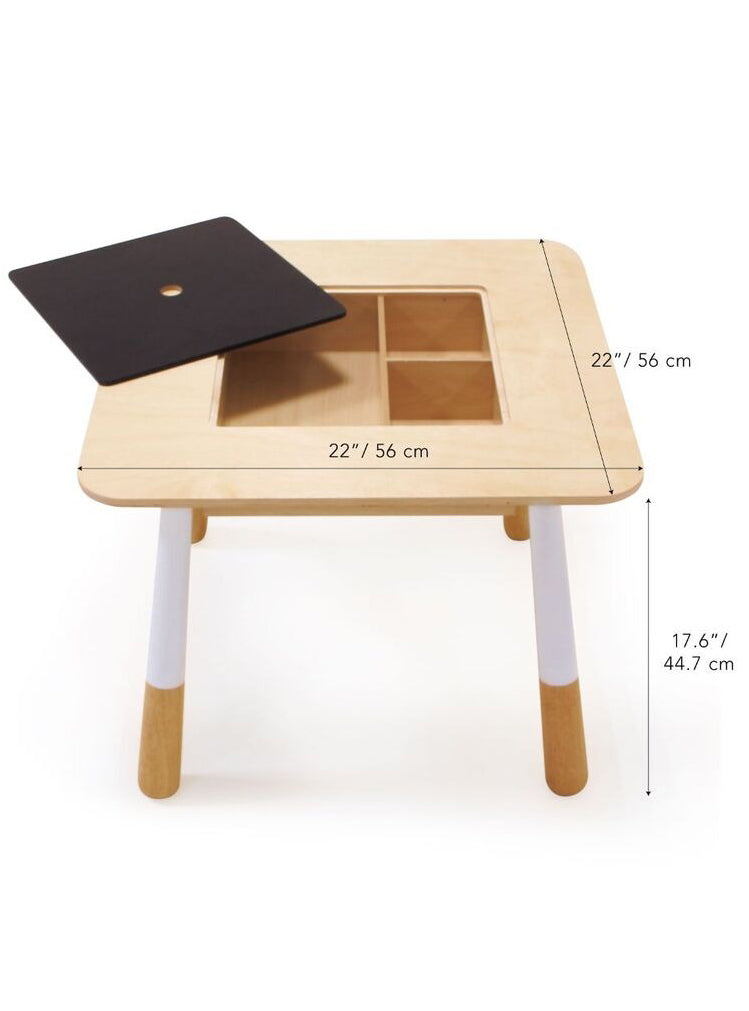 Forest Table With Hidden Compartments - Dimensions Image 2