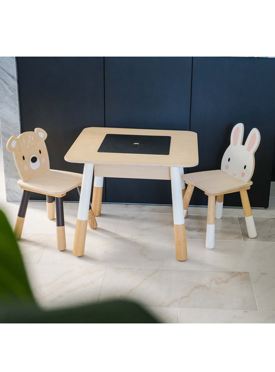 Forest Wooden Table And 2 Chairs Toy Set - Lifestyle Image 7