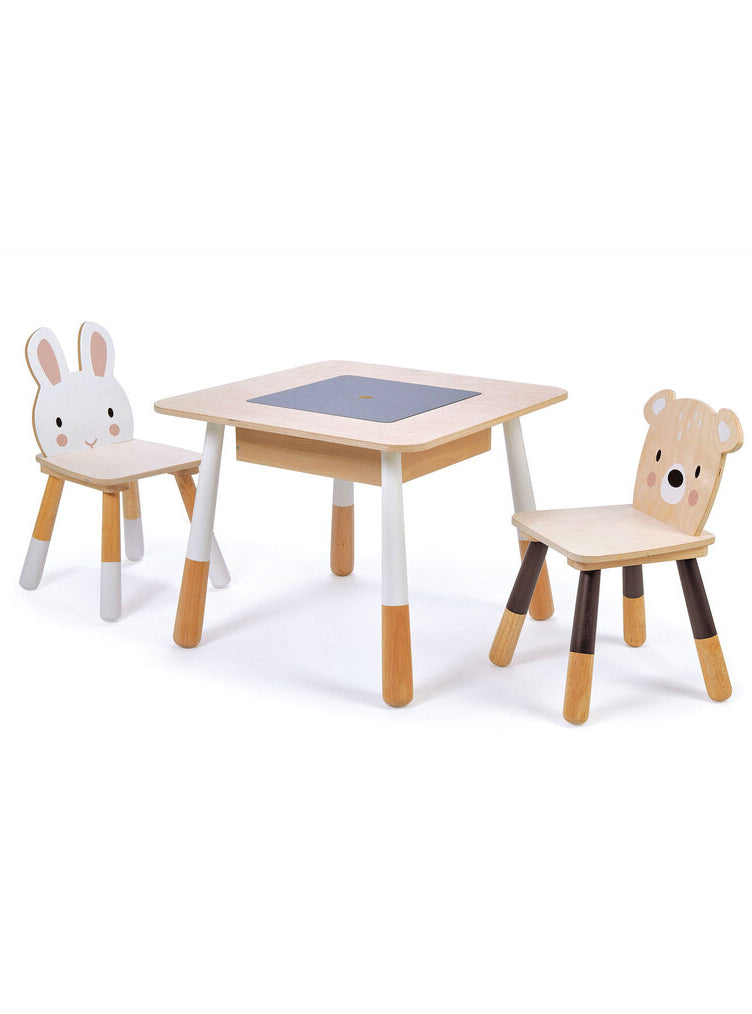 Forest Wooden Table And 2 Chairs Toy Set - Main Image