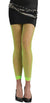  Footless Neon Green Women's Fishnet Costume Stockings