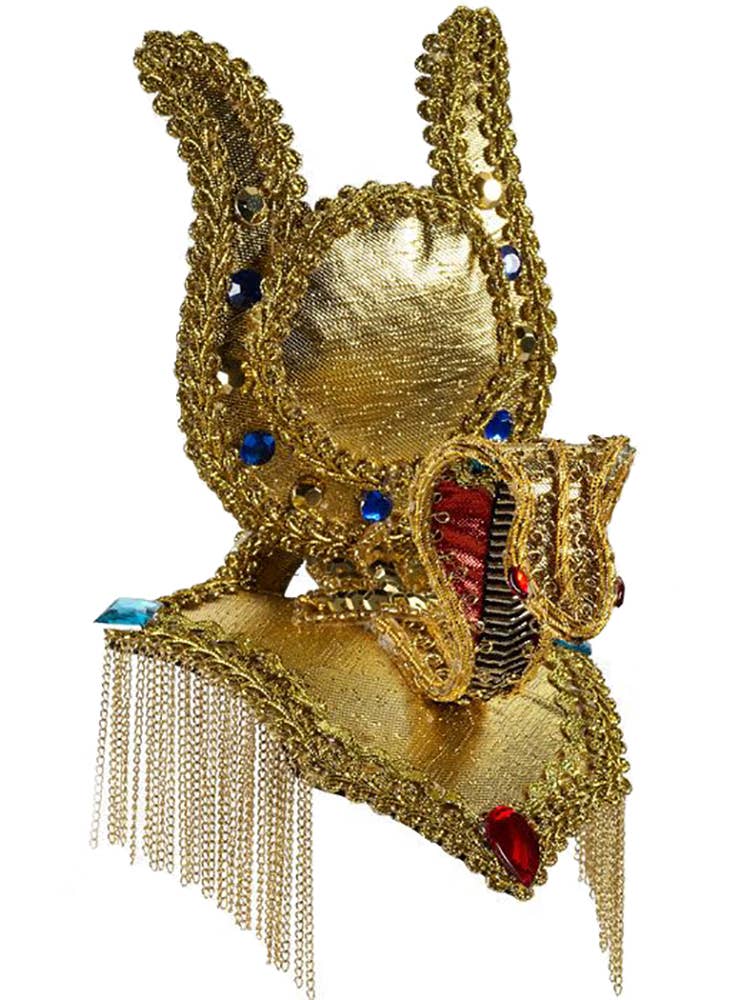 Women's Gold Cleopatra Egyptian Costume Headpiece