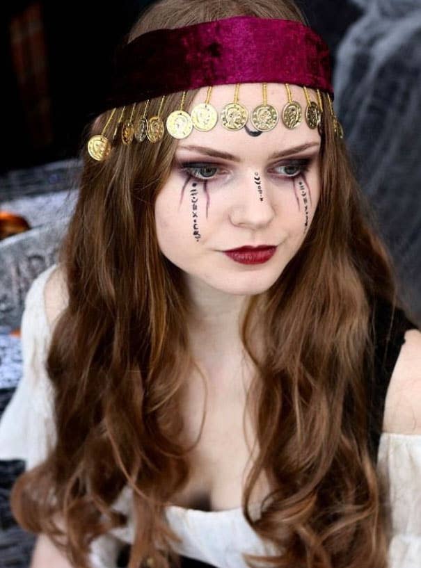 Women's Fortune Teller Costume - Lifestyle Image