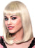 Women's Blonde Bob Costume Wig With Bangs