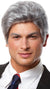 Short Silver Grey Costume Wig for Men