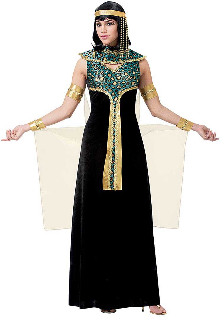 Glamorous Women's Egyptian Cleopatra Costume Main Image