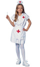 Short Sleeve Nurse Uniform Costume for Girls