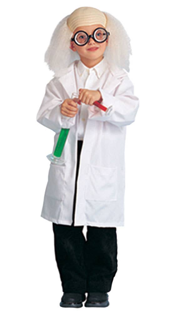 Boys White Lab Coat Doctor's Costume Alternative Image