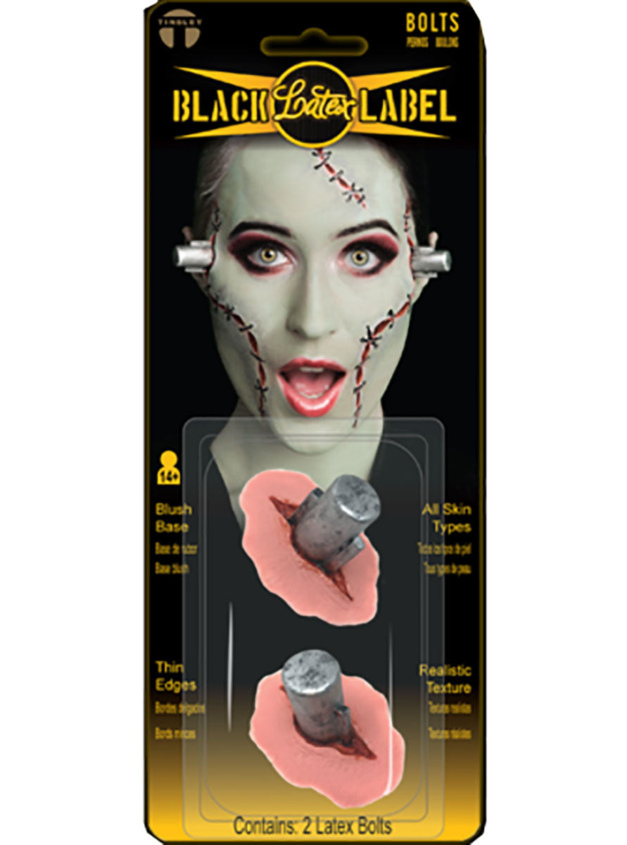 Frankenstein Bolts Prosthetic Halloween Makeup