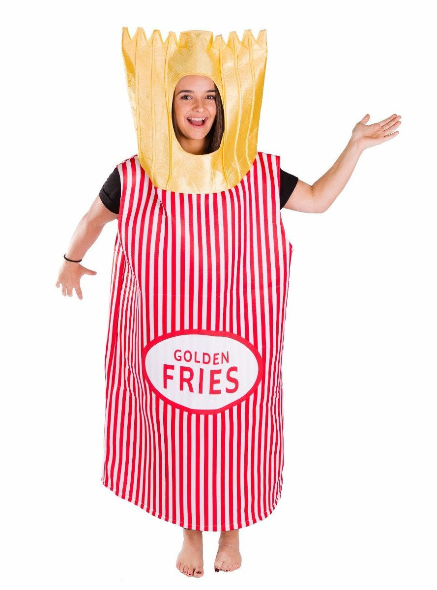 French Fries Novelty Adults Costume - Main Image