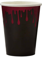 Image of Fright Night Blood Drip 8 Pack Paper Halloween Cups - Main Image