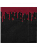 Image of Fright Night Blood Drip 16 Pack Halloween Napkins - Main Image
