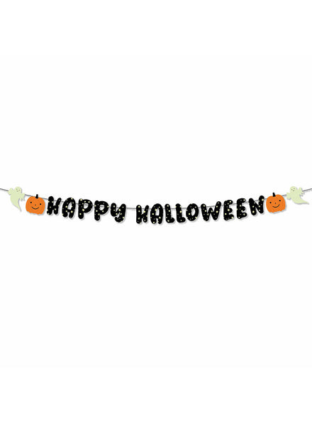 250cm Halloween Fright Night Glow in the Dark Garland - Main Image