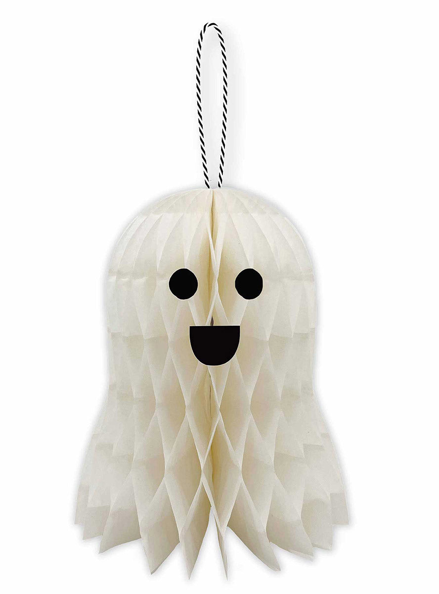 3 Pack of Halloween Fright Night Honeycomb Decorations - Close Image 2