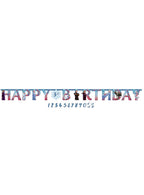 Image Of Frozen 2 Add An Age Jumbo Happy Birthday Banner
